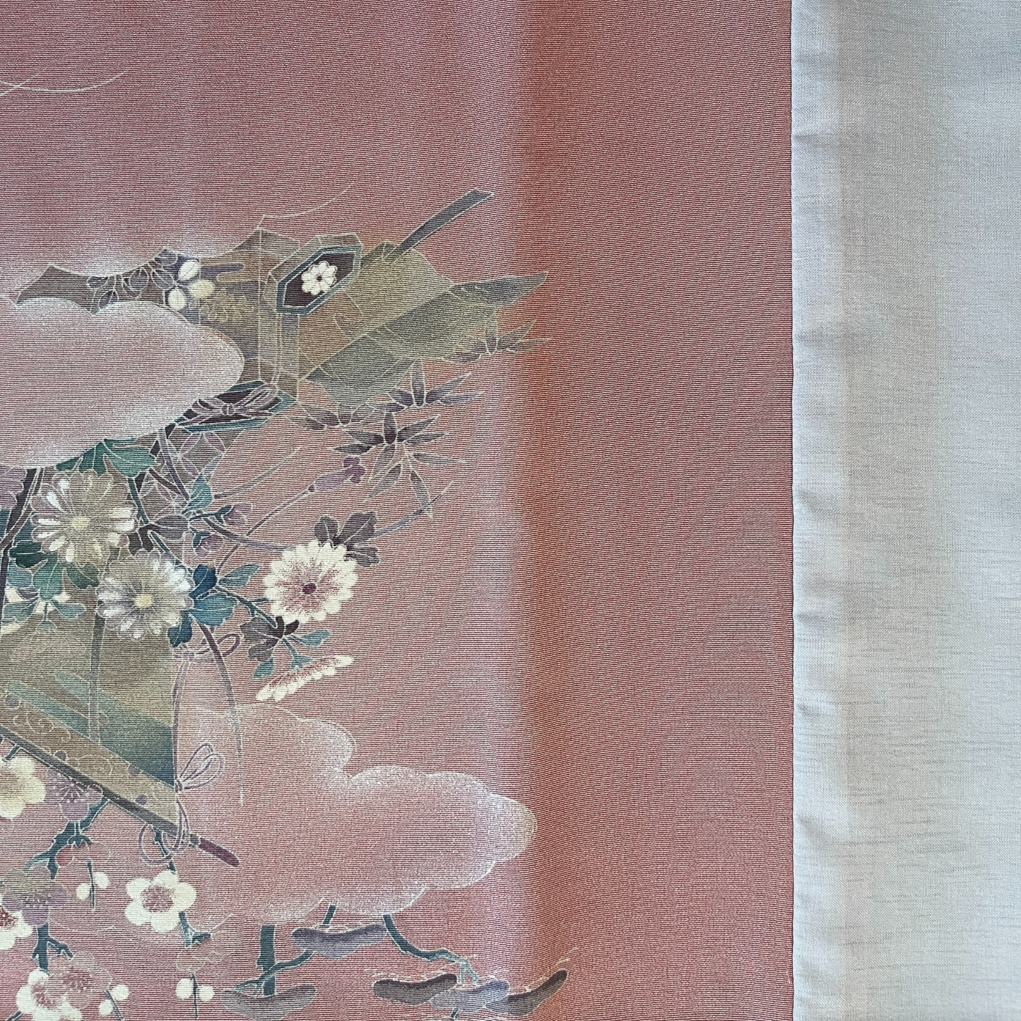 HIME KIMONO Shawl (hijab) Handcrafted from authentic Japanese kimono. One-of-a-kind. Sustainable & elegant.