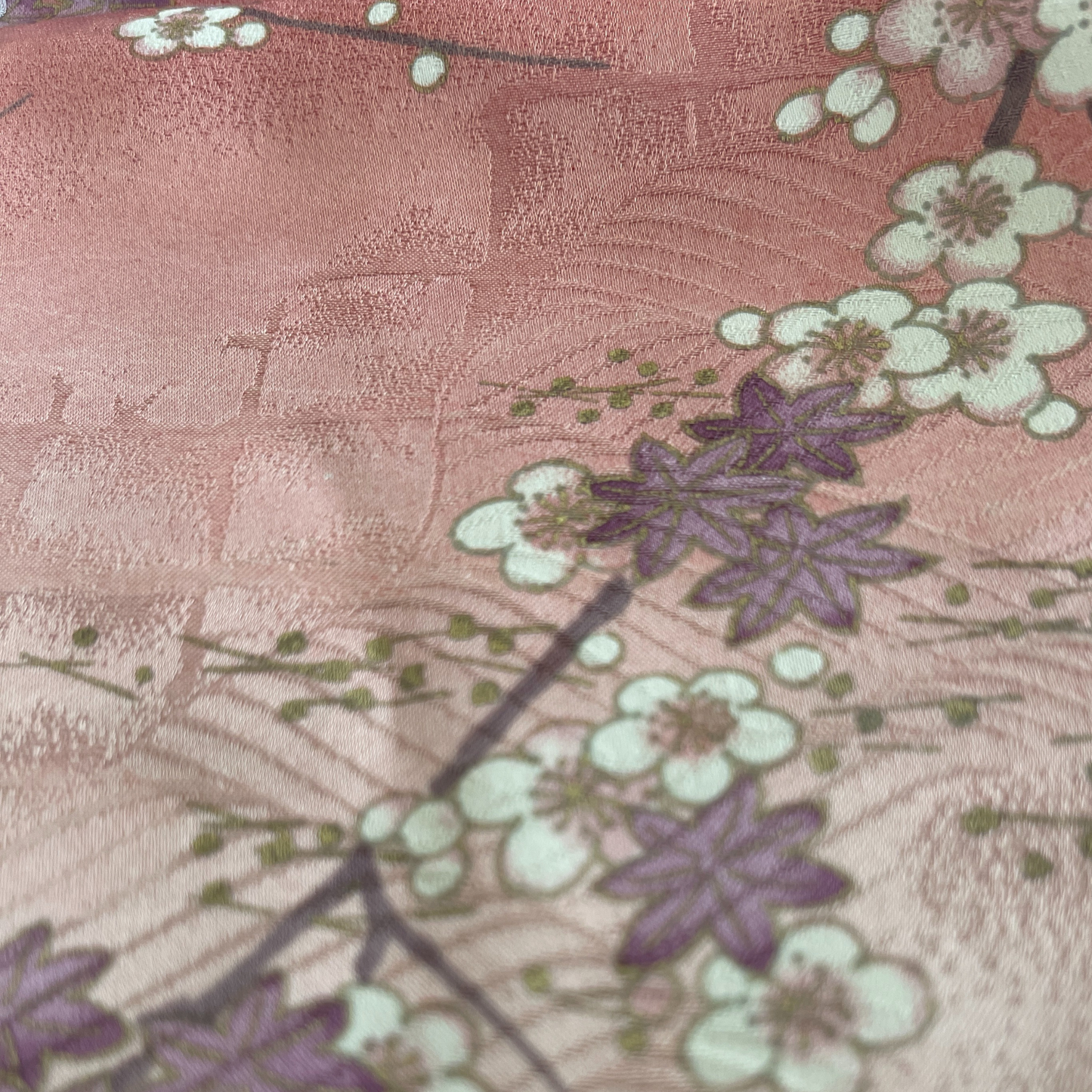 HIME KIMONO Shawl (hijab) Handcrafted from authentic Japanese kimono. One-of-a-kind. Sustainable & elegant.