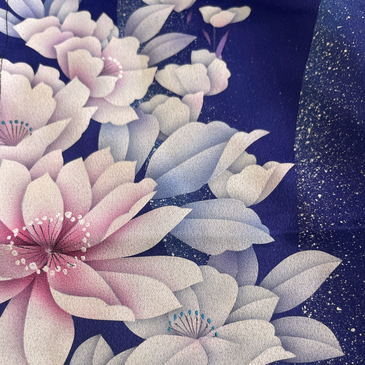 HIME KIMONO Shawl (hijab) Handcrafted from authentic Japanese kimono. One-of-a-kind. Sustainable & elegant.