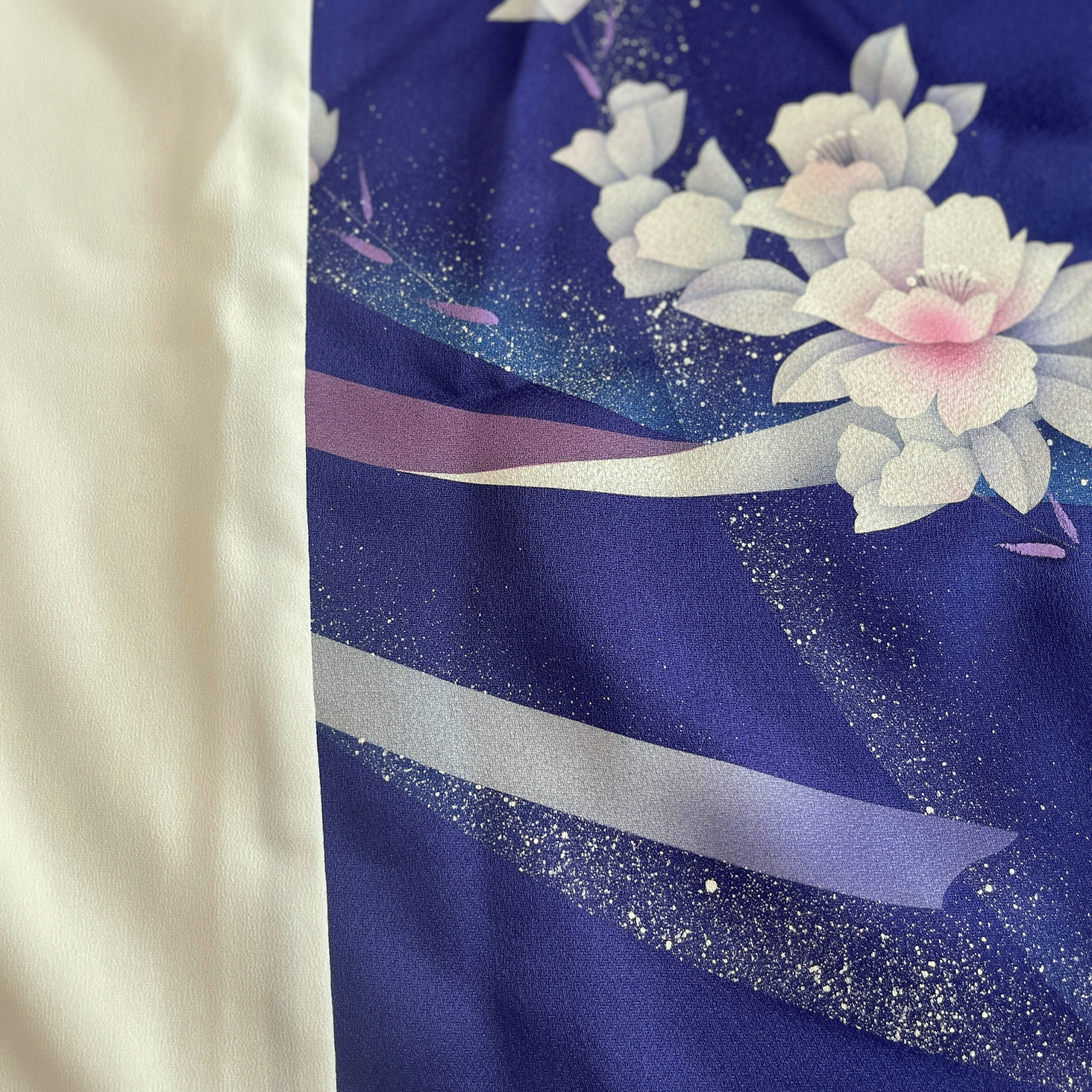 HIME KIMONO Shawl (hijab) Handcrafted from authentic Japanese kimono. One-of-a-kind. Sustainable & elegant.