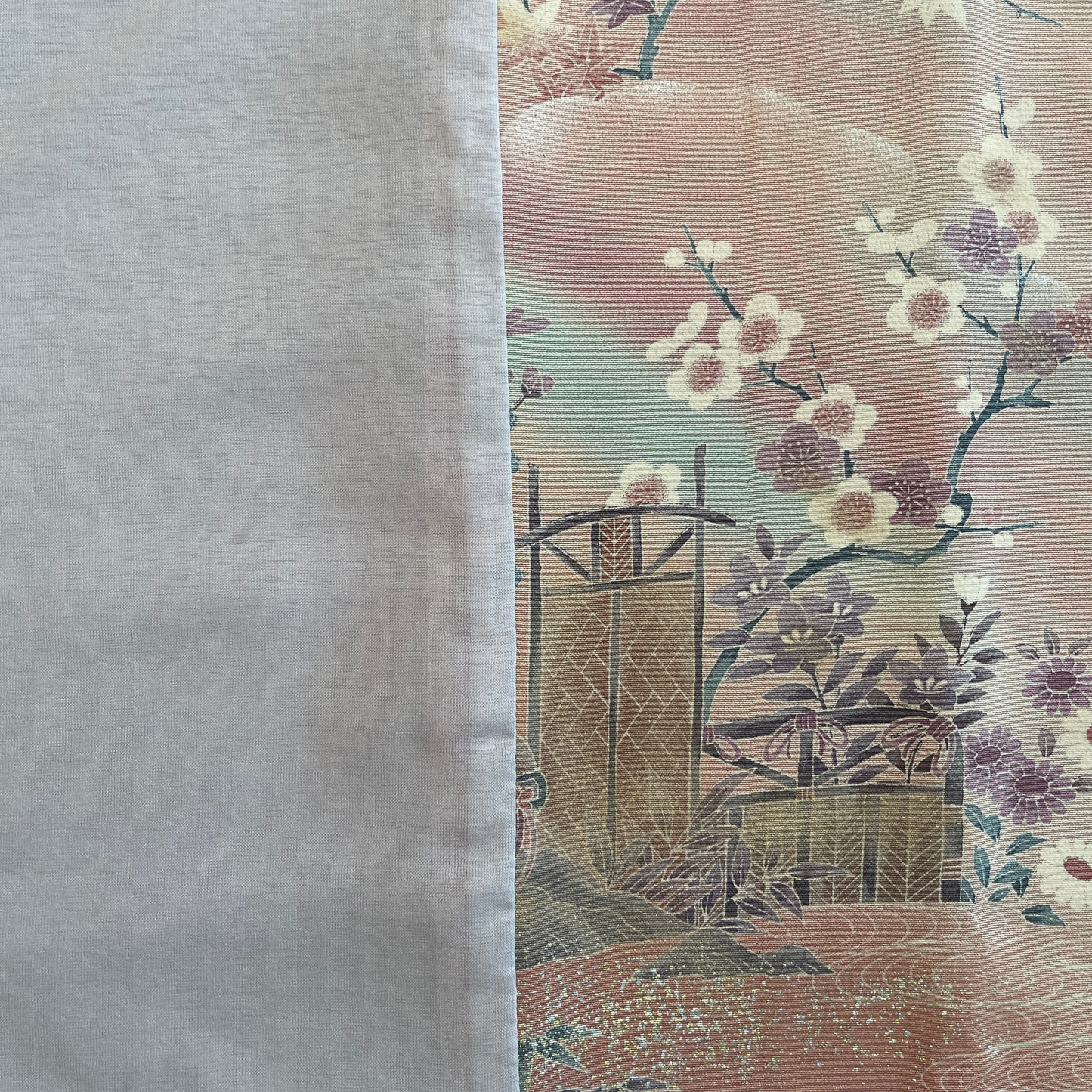 HIME KIMONO Shawl (hijab) Handcrafted from authentic Japanese kimono. One-of-a-kind. Sustainable & elegant.