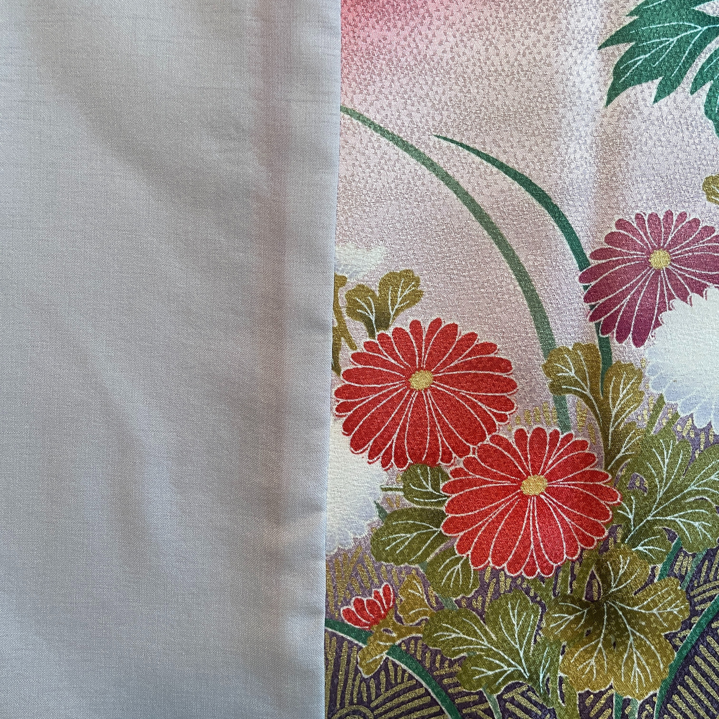 HIME KIMONO Shawl (hijab) Handcrafted from authentic Japanese kimono. One-of-a-kind. Sustainable & elegant.