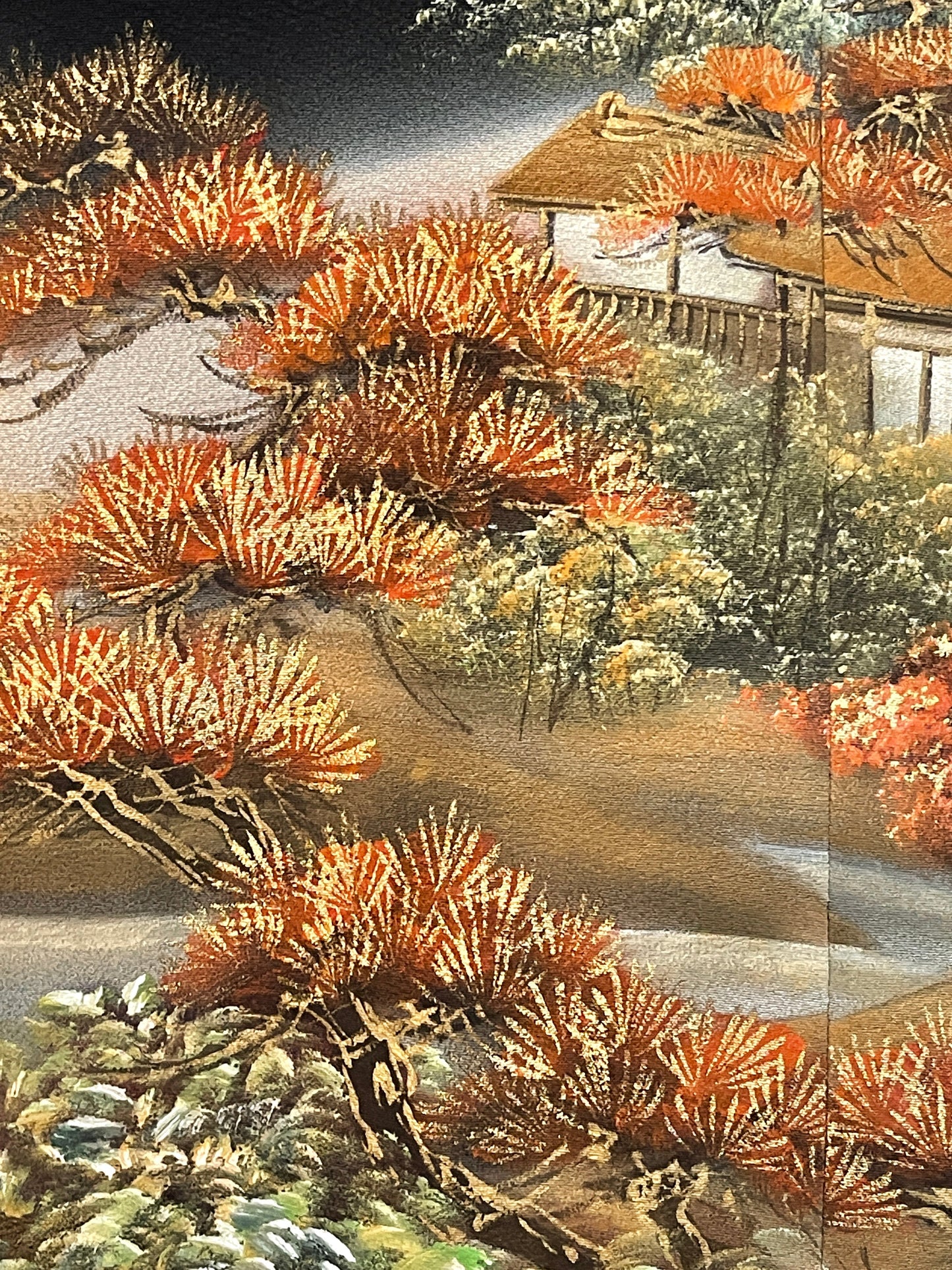 【着物メンズシャツ】風景画