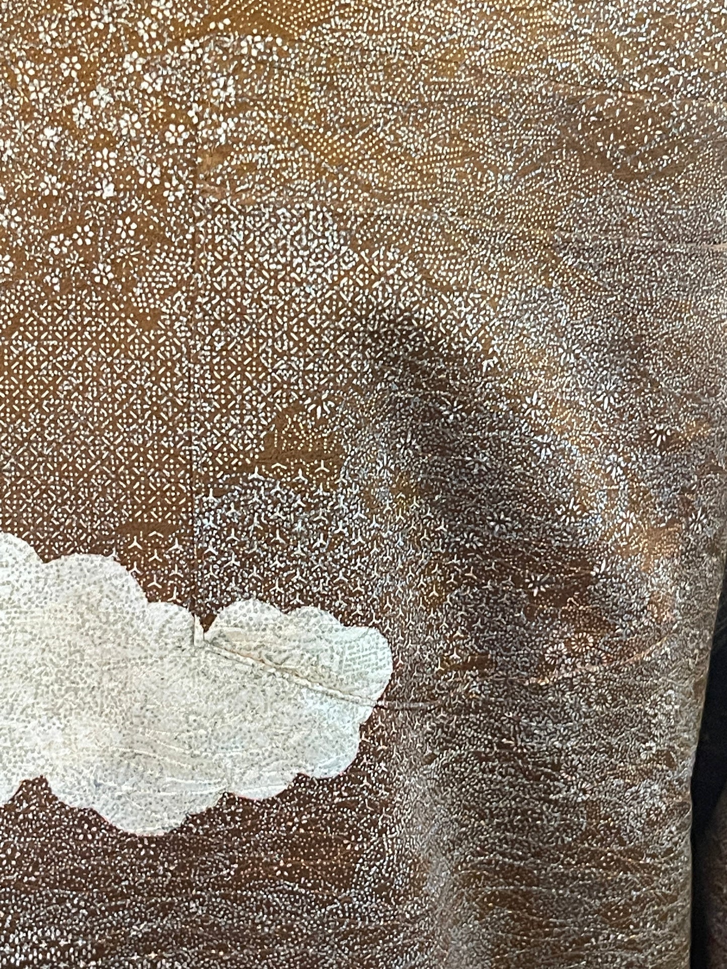 【着物メンズシャツ】金色