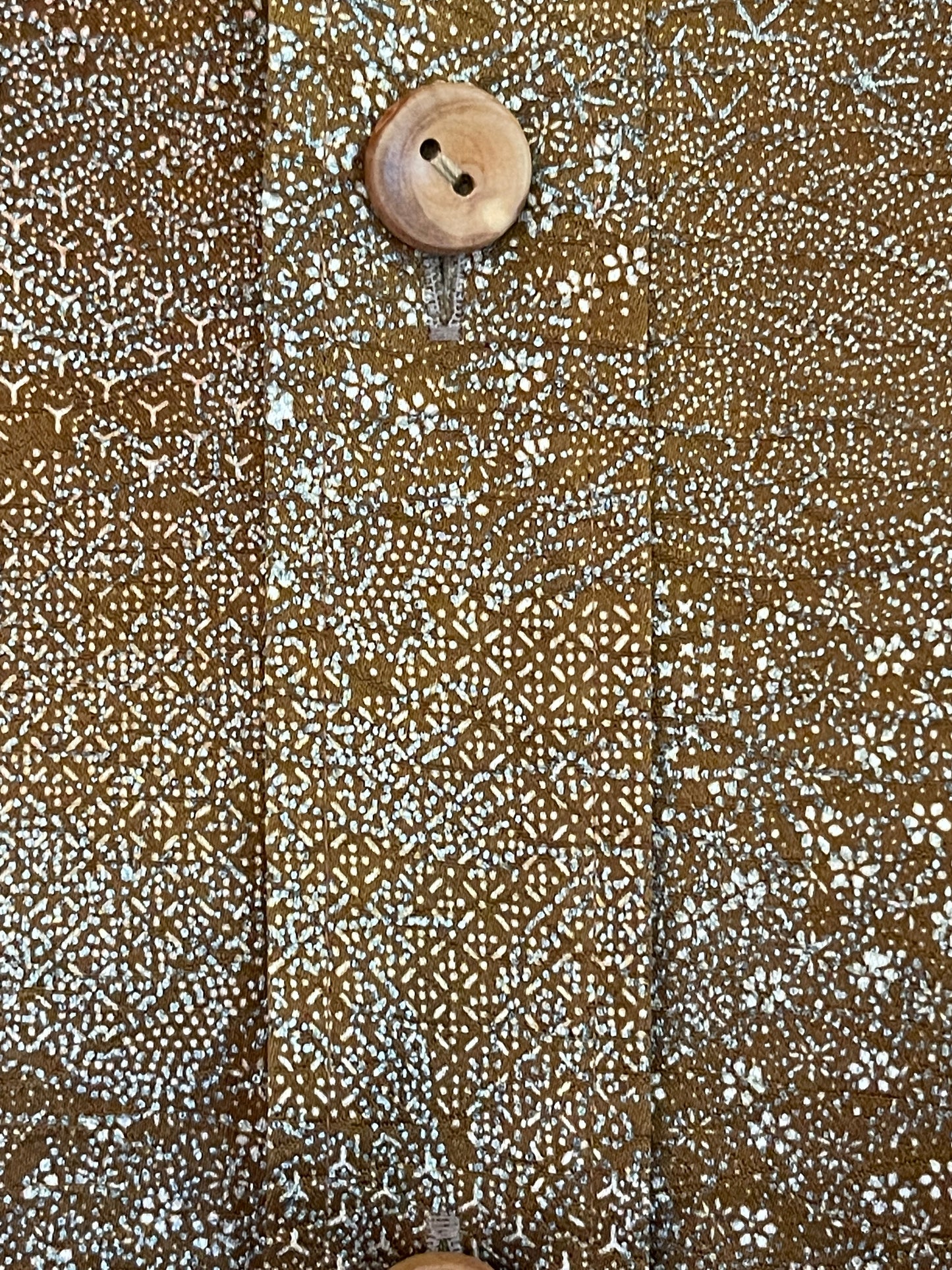 【着物メンズシャツ】金色
