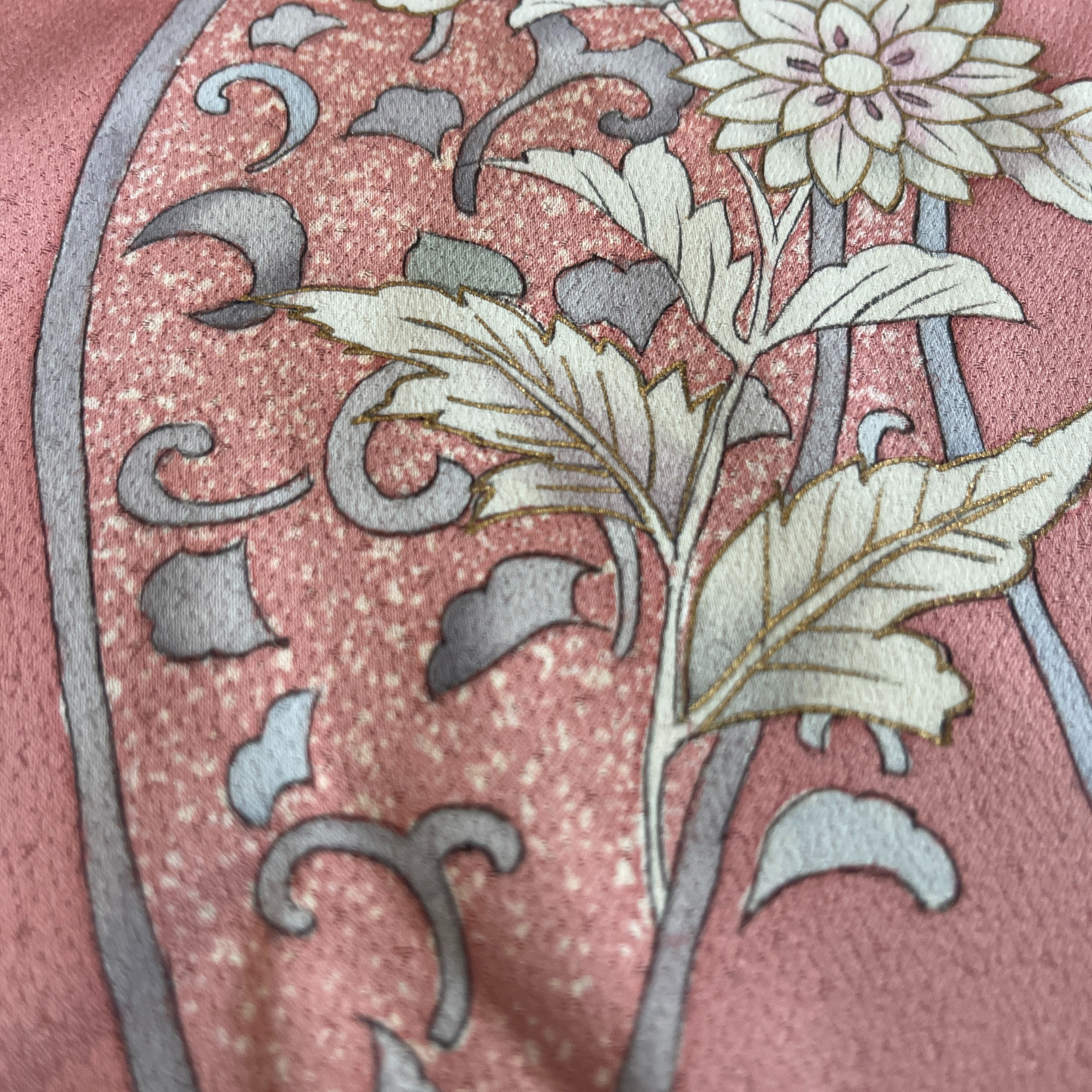 HIME KIMONO Shawl (hijab) Handcrafted from authentic Japanese kimono. One-of-a-kind. Sustainable & elegant.