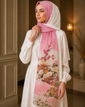 Kimono Jewel Shawl – Pagoda & Peonies