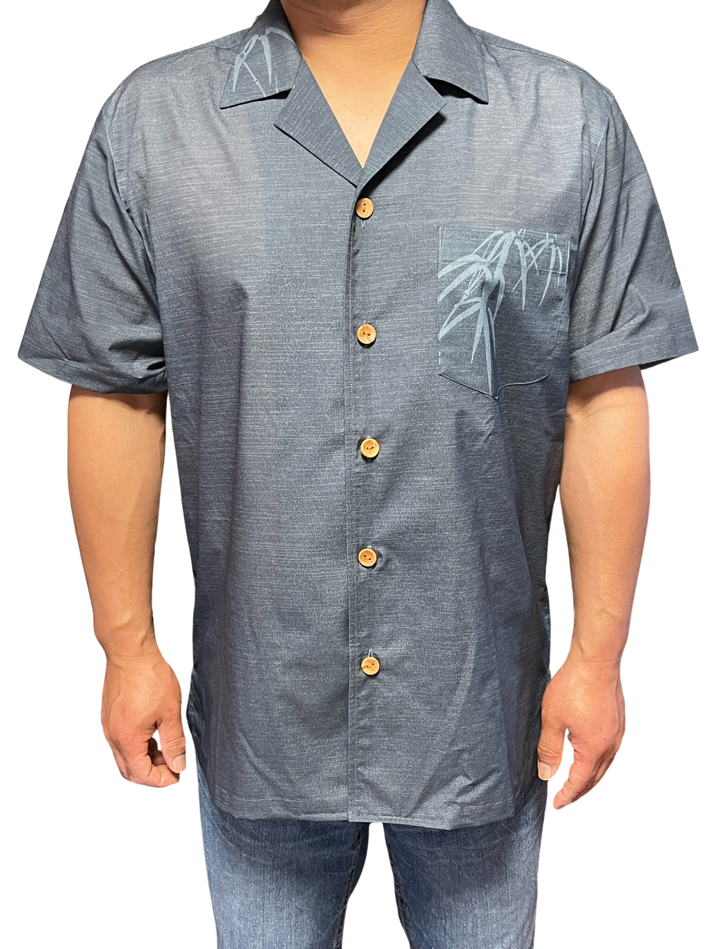 [Kimono Men's Shirt] New! Stylish aloha shirt with a pattern of the tiger, a symbol of good fortune, and the dragon, a guardian deity from ancient times.