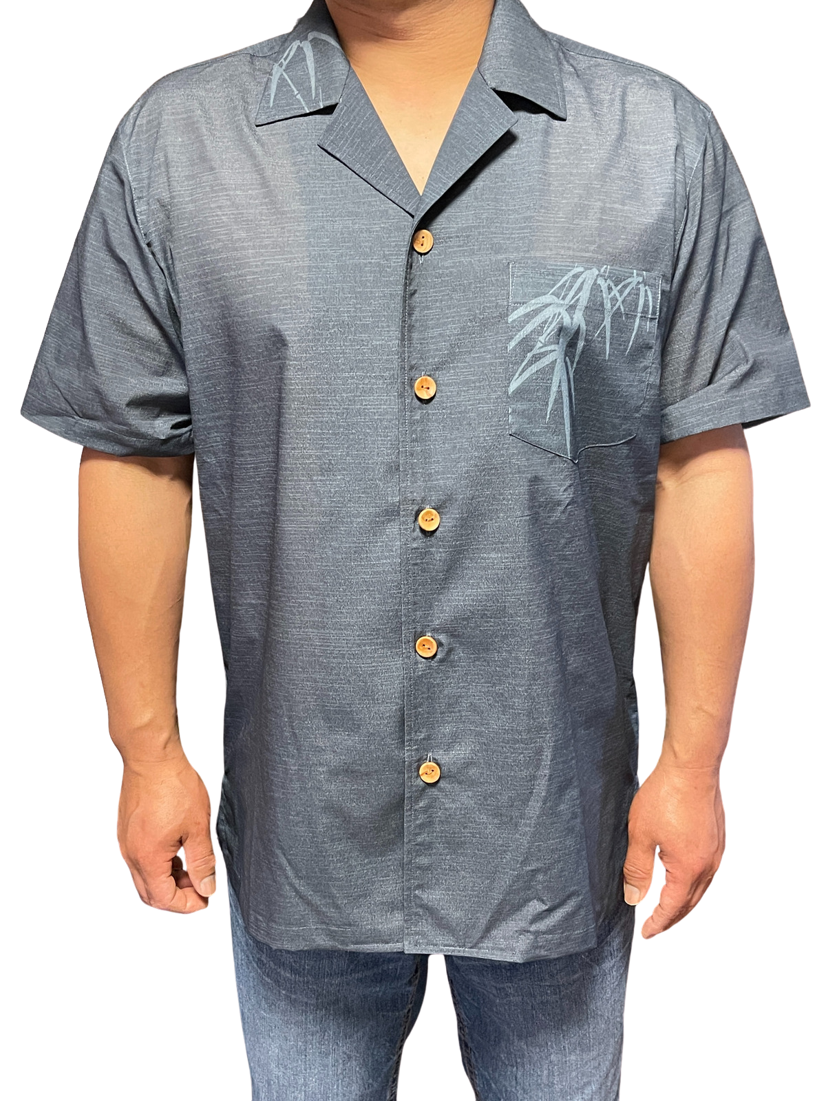 [Kimono Men's Shirt] New! Stylish aloha shirt with a pattern of the tiger, a symbol of good fortune, and the dragon, a guardian deity from ancient times.