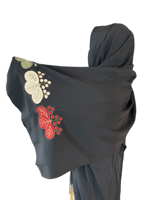 Noble paulownia kimono hijab that is pleased by Muslims