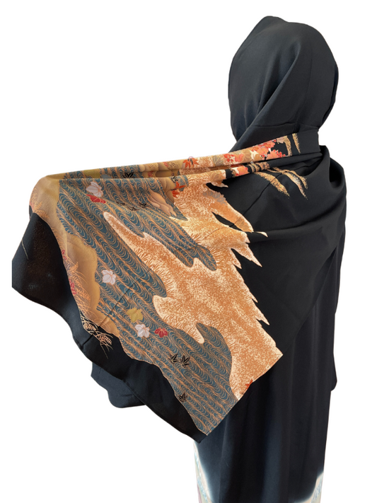 Jika Anda mencari suvenir di dunia Islam, bagaimana dengan jilbab kimono yang senang dengan Muslim Asia Tenggara?